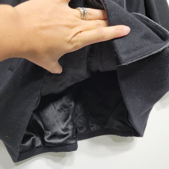Cato Wool Blend Double Breasted Pockets Classic Peacoat Jacket Plus Size 26/28W - Picture 6 of 10